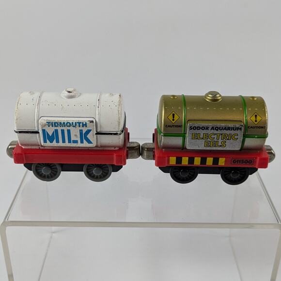 Thomas Train Lot Salty Tank Engine Ferdinand Tender Sodor Aquarium Eels Milk - Picture 11 of 16